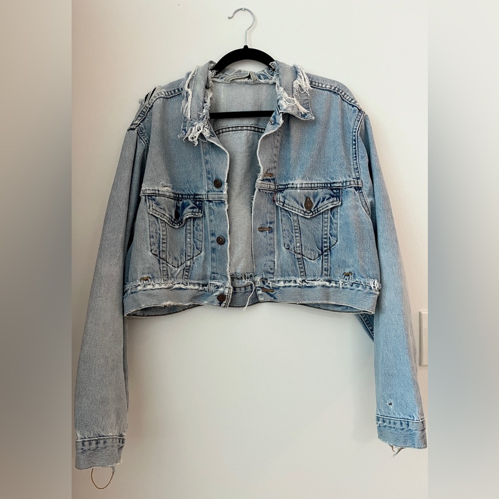 Distressed Vintage Levi’s Denim Jacket
